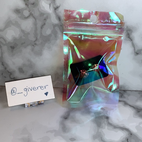 Pink Gold Ice Cream Cone Earrings w Backs - Picture 5 of 15